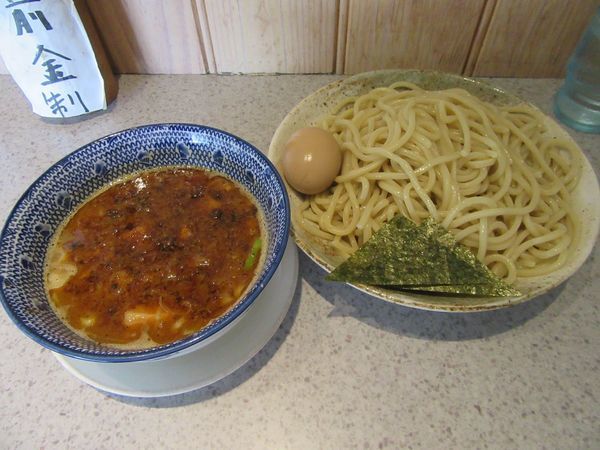 「エビつけ麺（９３０円）大盛同料金＋味玉１１０円」@麺や 武蒼の写真