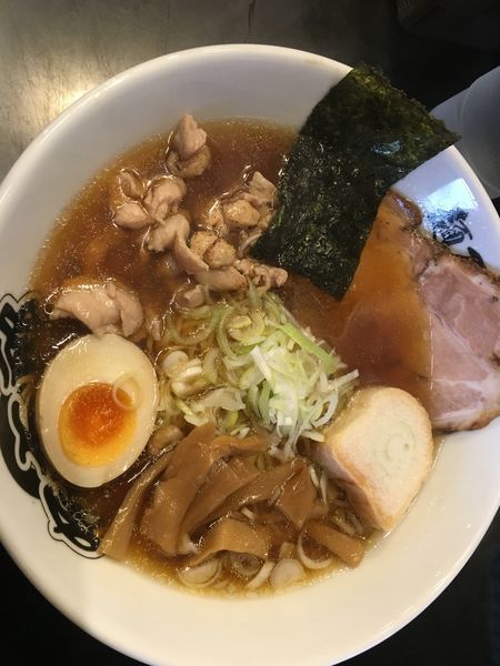 「プレミアム・シャモロック（850円）」@麺屋一代の写真