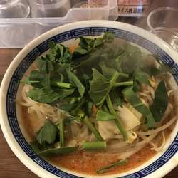 辛味味噌らー麺 ほうれん草増し