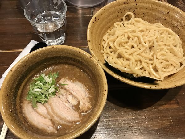 「ベジポタつけ麺 冷盛りもっちり」@二代目えん寺の写真