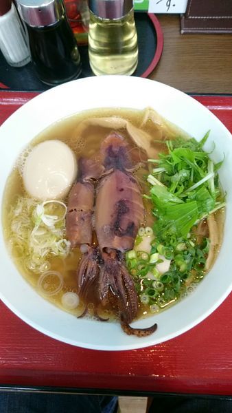 スルメ烏賊煮干し 800円 麺や 流れ星のレビュー ラーメンデータベース