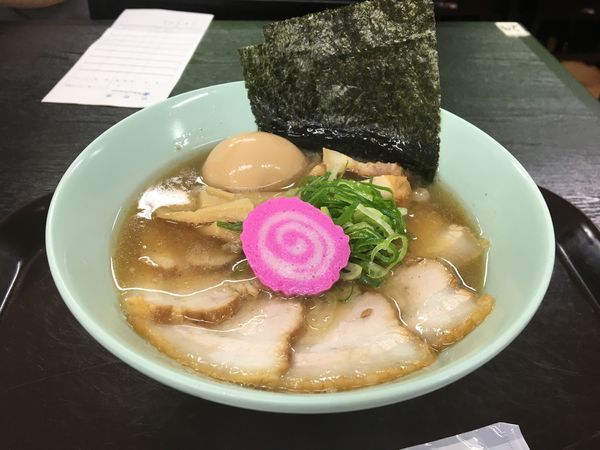 「スペシャル肉煮干中華そば 正油」@ラーメン ツバメの写真
