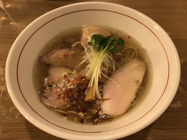 「特製塩そば」@地球の中華そばの写真