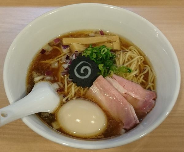 「味玉のどぐろそば」@らぁ麺 はやし田 新宿本店の写真