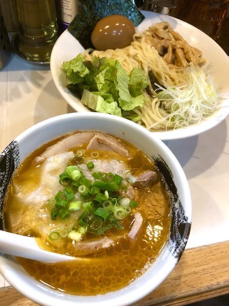 「【限定】淡麗塩つけ麺 ￥800」@麺屋 扇 SENの写真