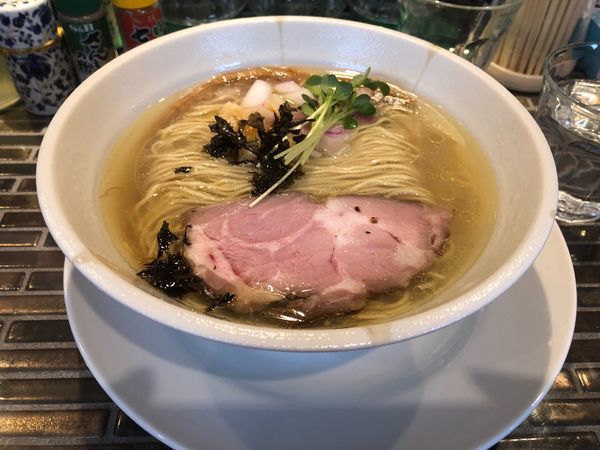 「汐ソバ (800円)」@noodles kitchen GUNNERS 新丸子店の写真