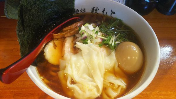 「特製醤油ラーメン  950円」@麺処 秋もとの写真