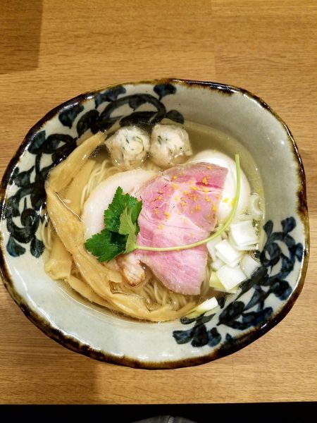 「特製ゆず塩そば」@麺屋 椿丸の写真