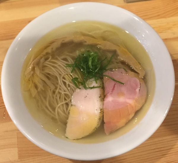 「塩そば780円」@自家製麺 竜葵の写真