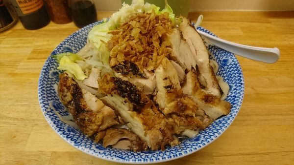 「【限定】ガーリックチキンらーめん(大)」@らーめん きじとらの写真