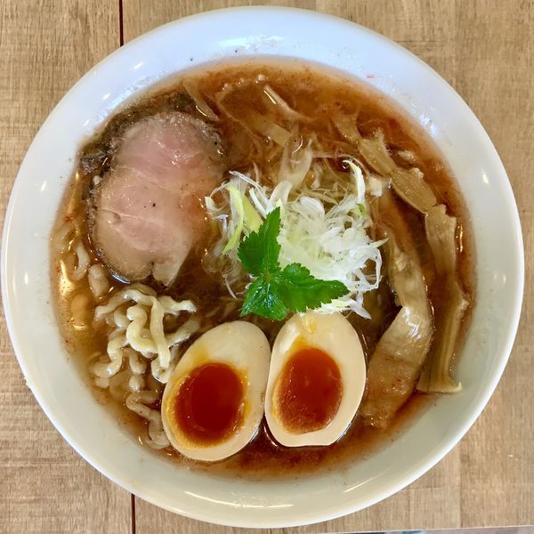 「海老汐らぁめん 並 ¥830円（味玉サービスCP）」@らぁめん蓮華の写真