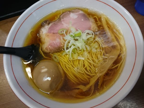 「青森鶏だし中華そば 680円」@ラァメン ぼーんずの写真