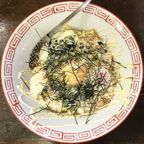 「まぜそば（冷）」@向嶋 だるまの写真