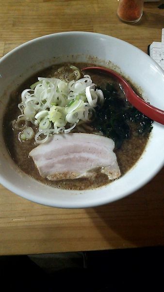 「煮干しらーめん(500円)・大盛り(100円)」@らーめん処 一凛の写真