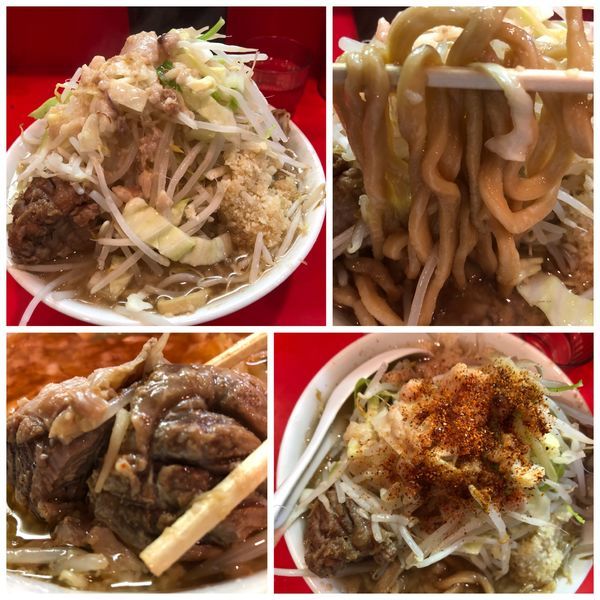 「小ラーメン 700円 ニンニクアブラ」@ラーメン二郎 府中店の写真