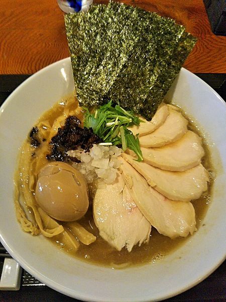 「特製濃厚鶏そば(醤油) 990円」@鶏そば 七星の写真