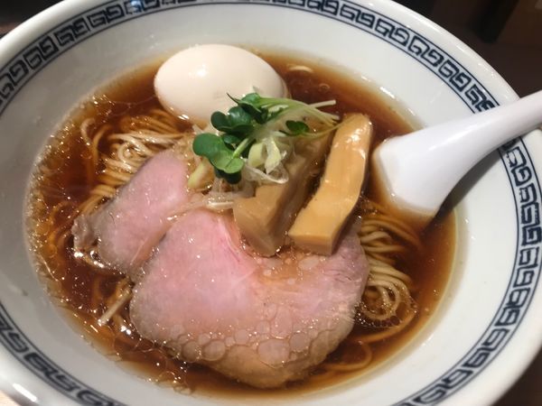 「味玉中華そば」@中華そば ます田の写真