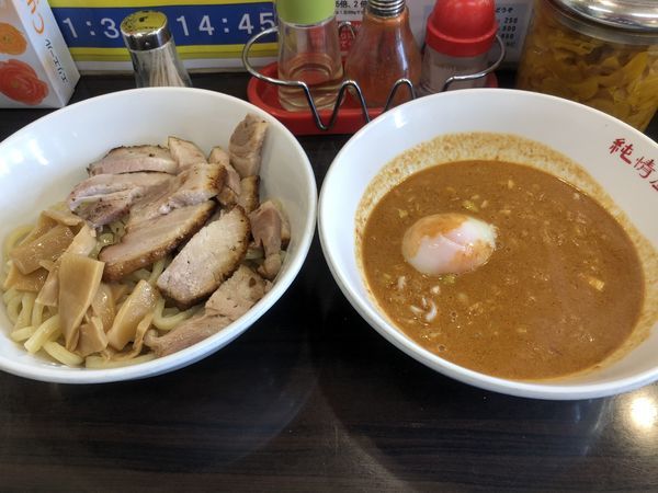 「バラ肉坦々つけ麺（１玉）」@純情屋 狭山本店の写真