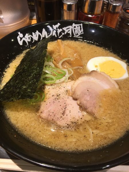 「嵐げんこつらあめん」@らあめん花月嵐 不動前店の写真