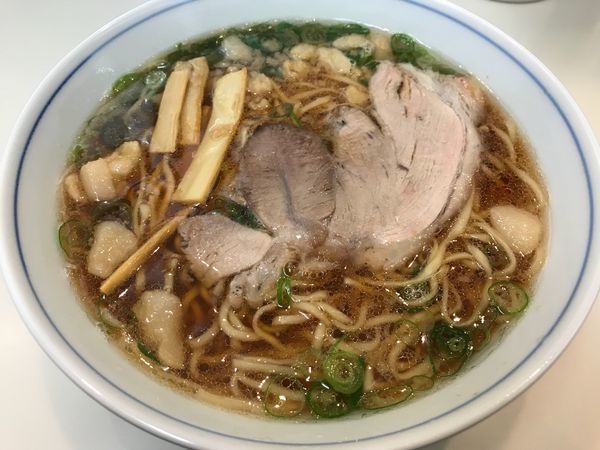 「中華そば  600円」@朱華園の写真