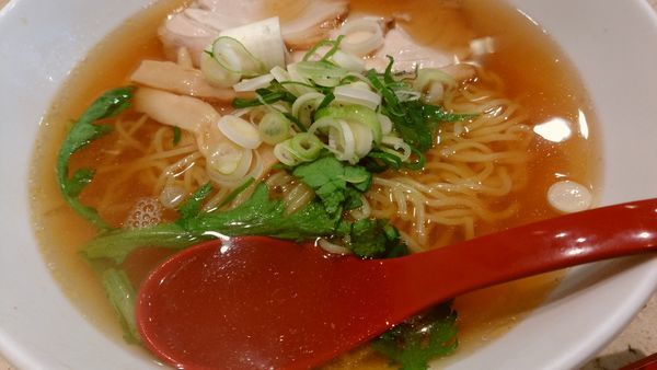 「あっさりラーメン醬油５３０円」@大阪王将 福島店の写真