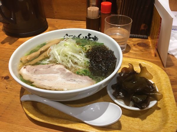 「利尻 海藻らーめん」@利尻らーめん 味楽 新横浜ラーメン博物館店の写真