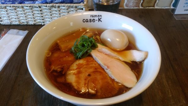 「特製らぁめん(醤油)大盛り」@ramen case-Kの写真