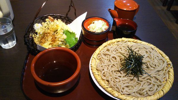 「天ざる」@手打ちそば処 戸隠の写真