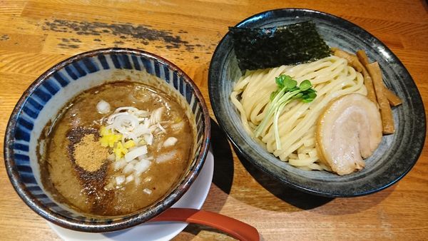 「とろりつけそば」@味箪笥の写真