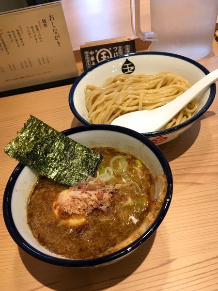 「味玉つけめん」@つけめん玉 品達店の写真