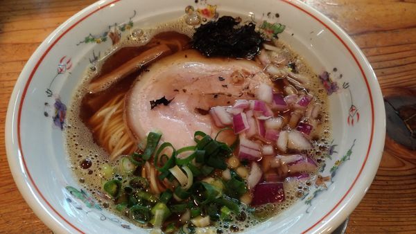 「煮干中華そば」@中華そば 一楽の写真