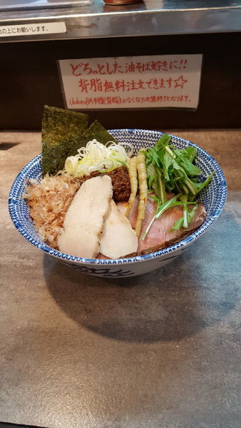 「辛しびれ油SOBA(普通盛)」@油SOBA専門店 図星の写真