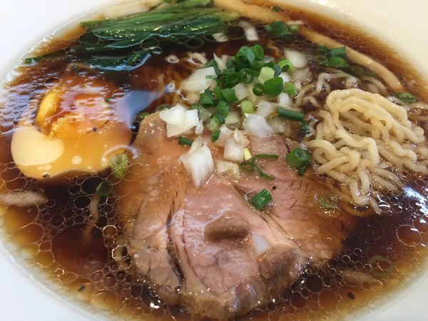 「金衛門ブラック醤油拉麺（700円）」@麺匠 金衛門の写真