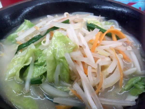 「やさいラーメン」@くるまやラーメン 宇喜田店の写真