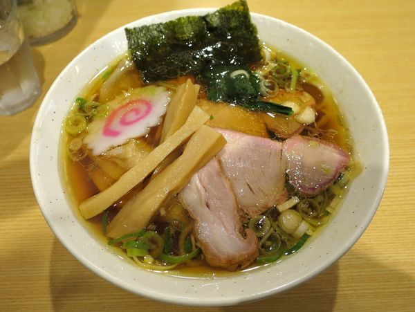 「ワンタン麺 ８４０円」@白河手打中華そば 中村の写真