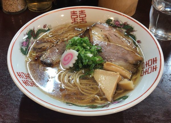 「牛出汁中華そば(750円)」@らーめん 五ノ神精肉店 煮干し編の写真