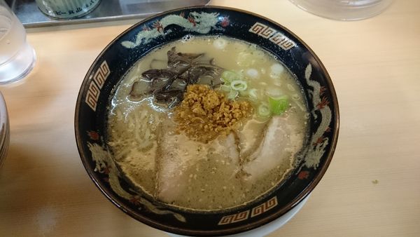 「豚とろラーメン」@鹿児島ラーメン 豚とろ 天文館本店の写真