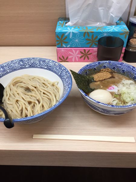 「味玉つけ麺」@狼煙 大宮店の写真