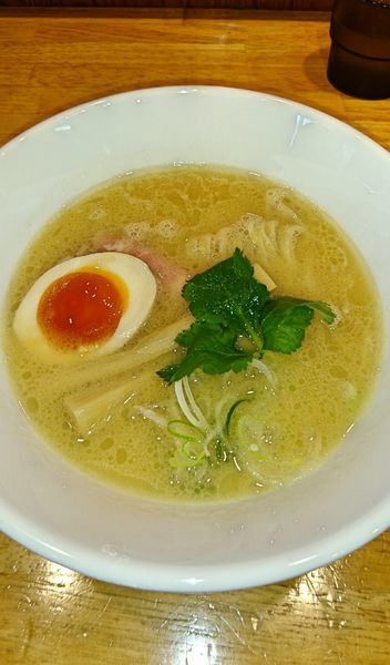「【限定】鯛白湯ラーメン」@寿製麺よしかわ 坂戸店の写真