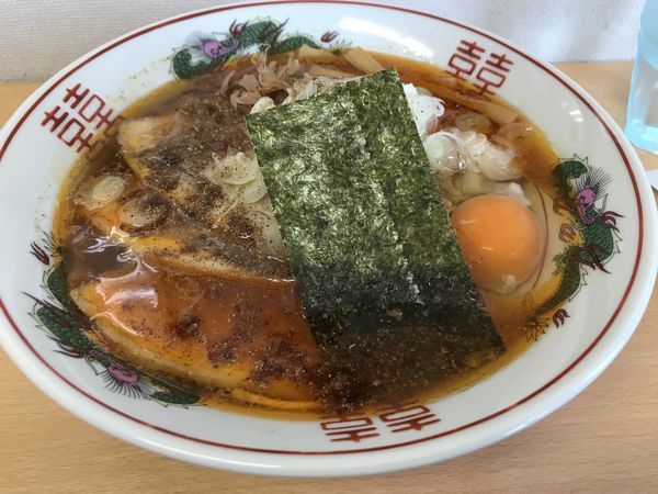 「【限定】シビカラ中華そば 850円」@中華そば 蒼穹の写真