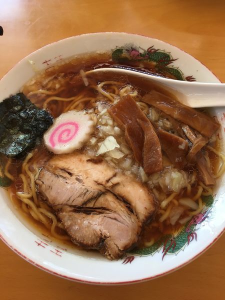 「ラーメン＋ネギ丼」@らーめん おゆうの写真