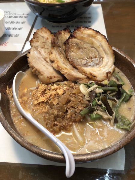 「白味噌ラーメン」@味噌らーめん 一信の写真