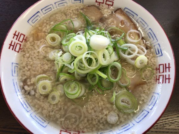 「背脂ラーメン750円」@喜多方ラーメン 伊藤の写真