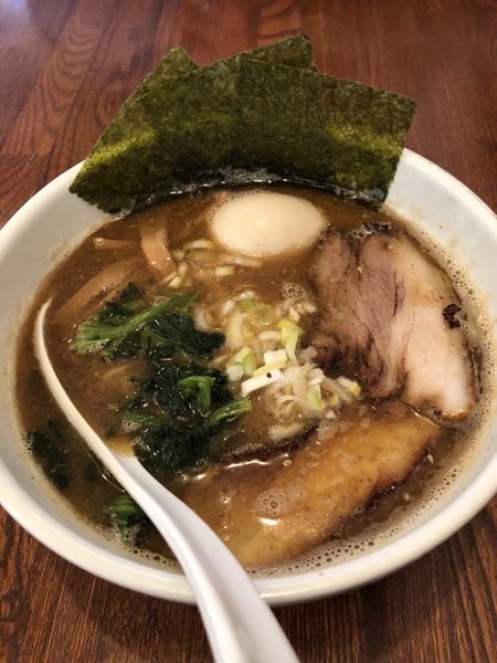 「濃厚にごり醤油ラーメン」@だるま矢の写真
