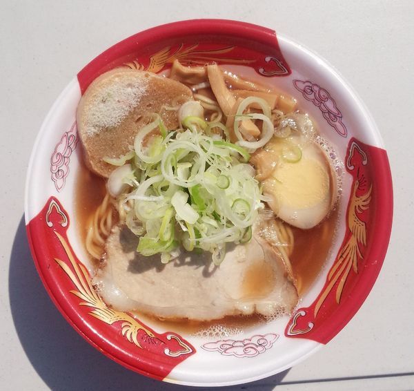 「第三陣　長尾中華そば　「生姜香るど煮干しラーメン」」@中華蕎麦とみ田 冨田治PRESENTS 最強ラーメン祭2018 in 小山の写真