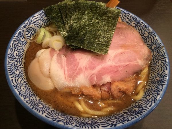 「濃厚魚介豚骨 大盛り」@麺屋祥元の写真