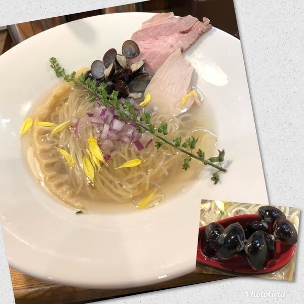 「[限定] やまとしじみの冷し (塩) ¥950」@麺庵 小島流の写真