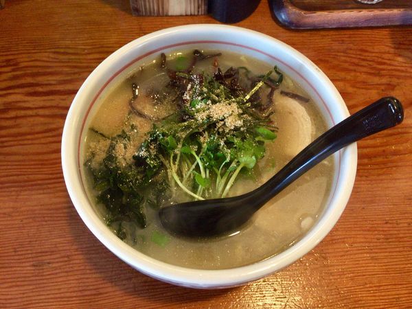 「青（煮干し） 大盛」@鶏白湯Soba&水炊きのお店 轍の写真
