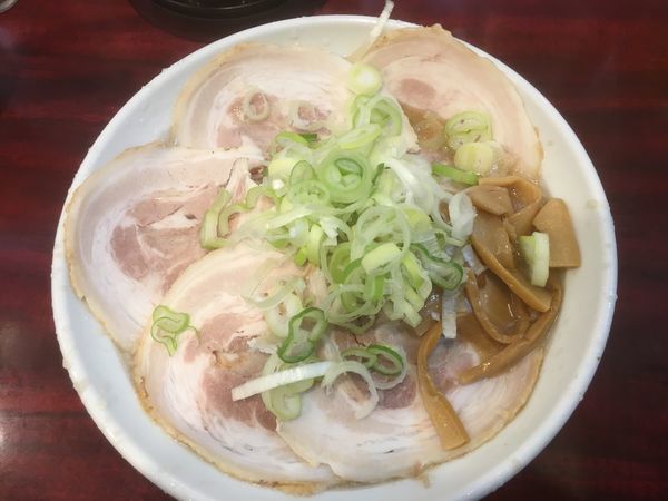 「チャーシューめん980円」@こってりらーめん なりたけ TOKYOの写真