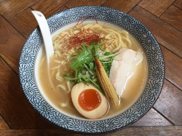 「志道らーめん」@麺Dining 比内地鶏白湯らーめん 志道の写真